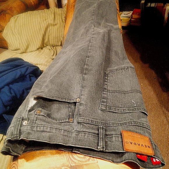 Nevada men grey  jeans 98 %cotton / 2% spandex Made in Thailand, - Picture 9 of 9